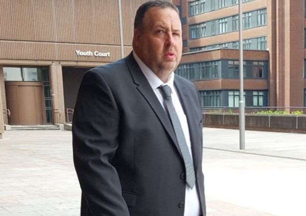 James Kelly outside Liverpool Crown Court