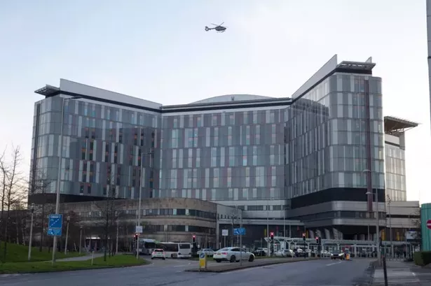Glasgow's Queen Elizabeth University Hospital.