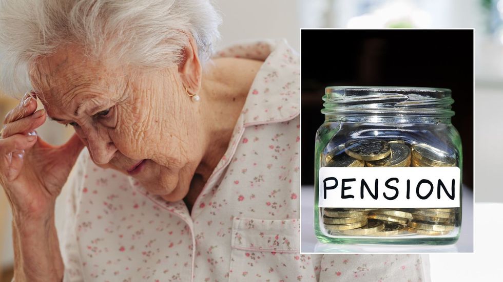 Pensioner worry and pension savings