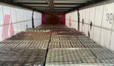 Officials probe £46k revenue evasion as lorry load of booze seized in NI