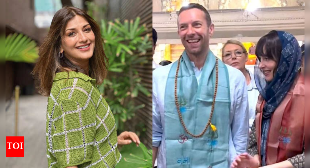 Sonali Bendre recalls visiting Babulnath Temple and Siddhivinayak Temple with Coldplay’s Chris Martin and Dakota Johnson: ‘She's such a lovely person' | Hindi Movie News