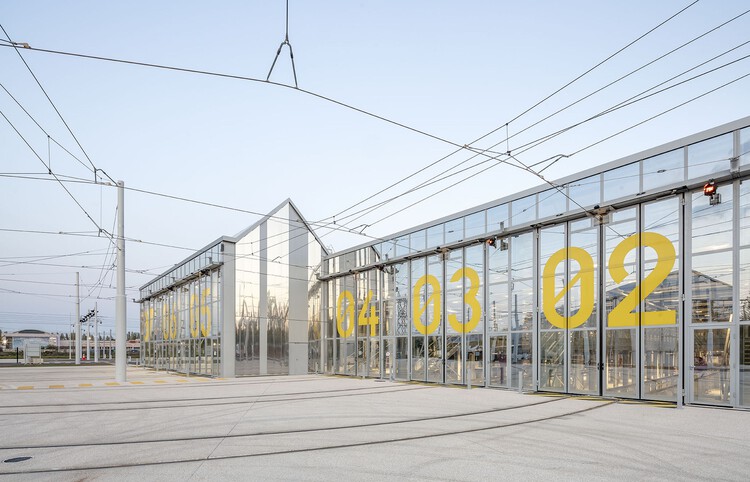 Maintenance and Storage Center T9 Tramway / Ferrier Marchetti Studio - Image 3 of 27