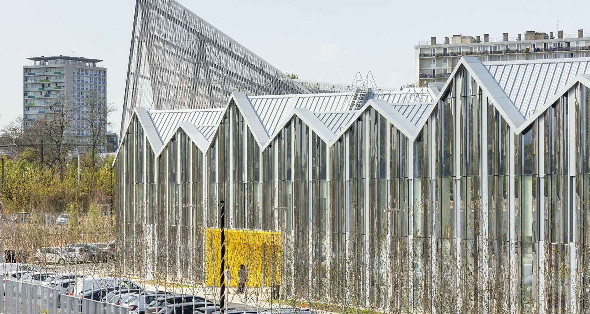 Maintenance and Storage Center T9 Tramway / Ferrier Marchetti Studio