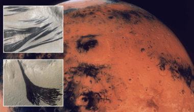 Space breakthrough as mysterious dark streaks on Mars discovered 50 years ago are not what scientists initially believed