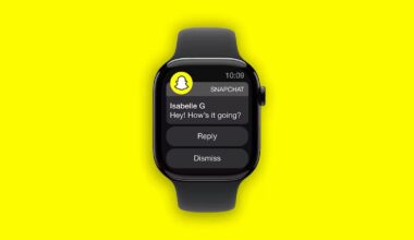 Apple Watch Gets Snapchat App