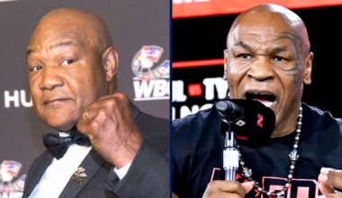 Larry Holmes Has No Doubt Who Gets KO’d In Prime George Foreman vs Mike Tyson Bout: “Too Powerful”