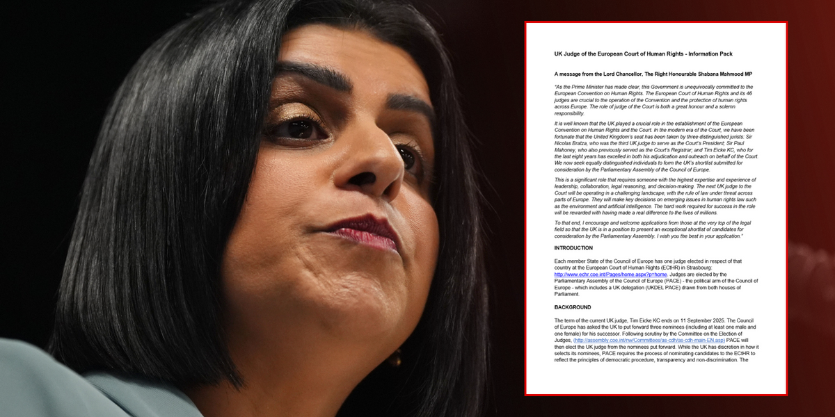Labour 'unequivocally' committed to keeping Brexit Britain SHACKLED to ECHR, bombshell letter reveals