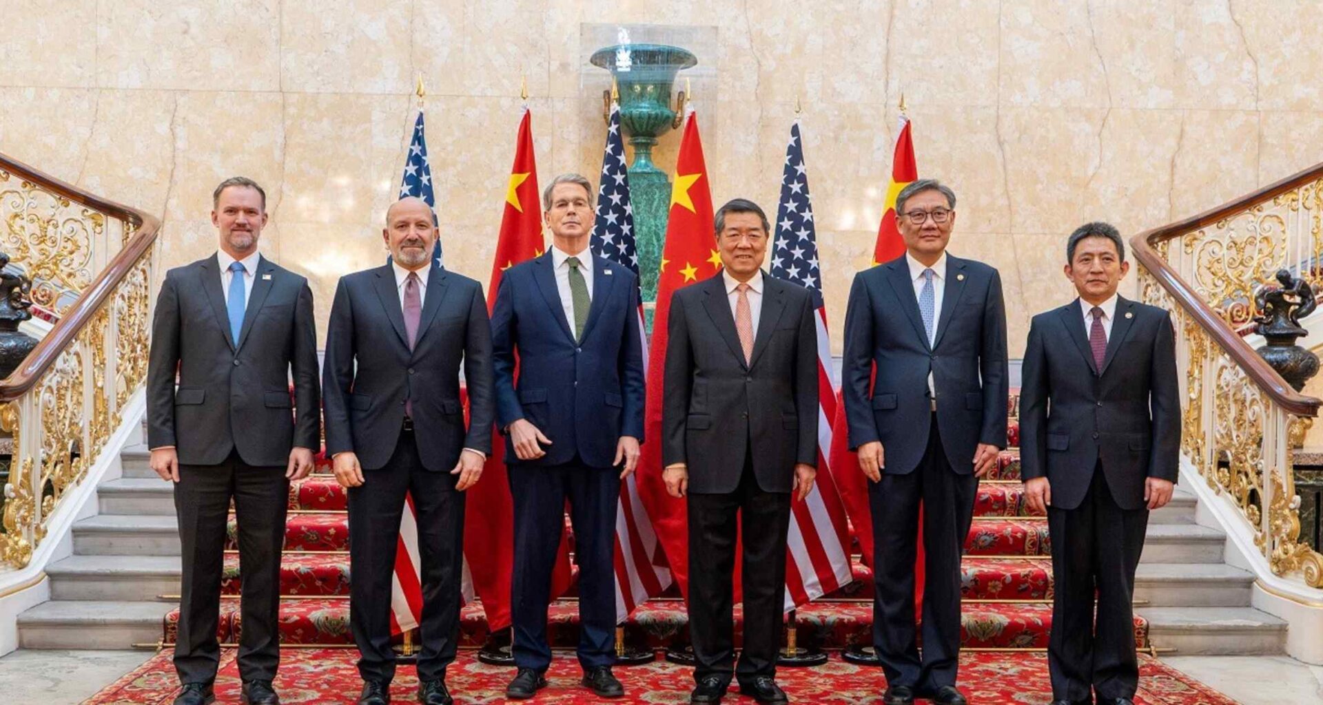 US, China hold second round of trade talks in London