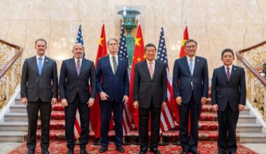 US, China hold second round of trade talks in London