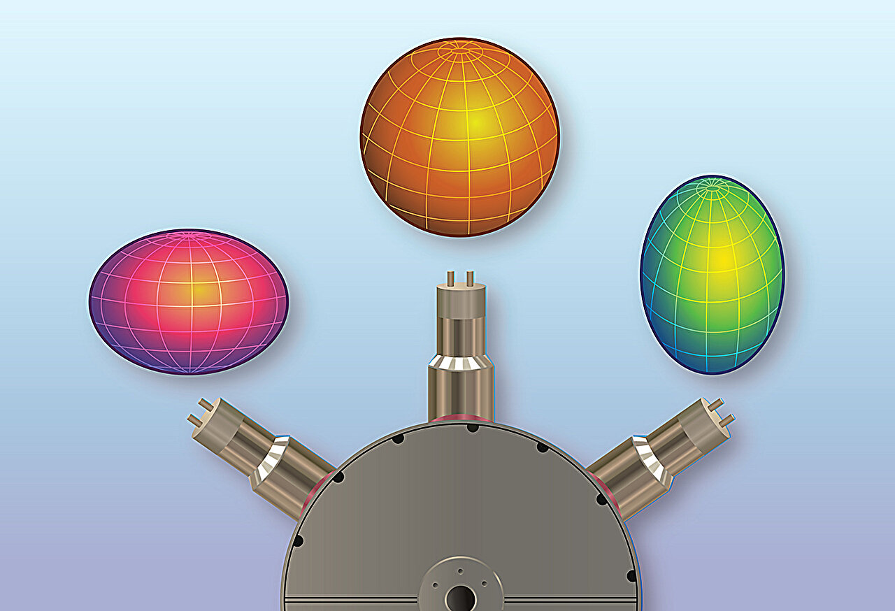 How an atomic nucleus can have two different shapes with only slightly different energy levels