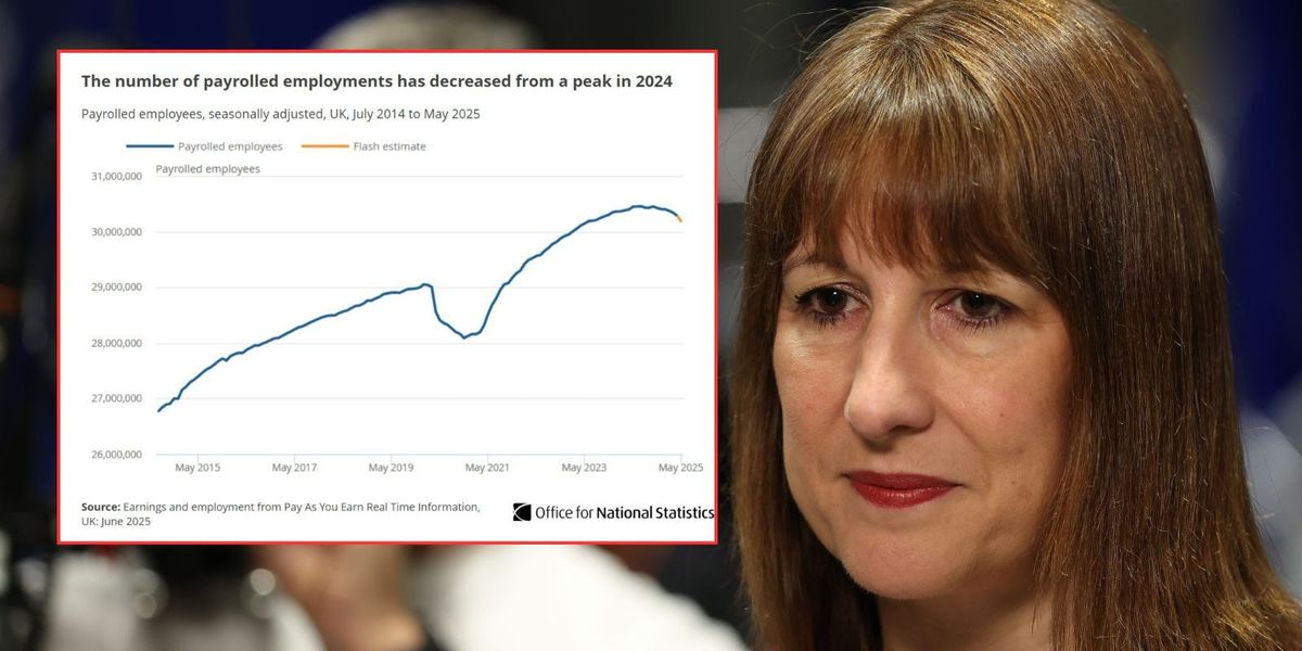 UK unemployment hits highest level since 2021 in fresh blow to Rachel Reeves