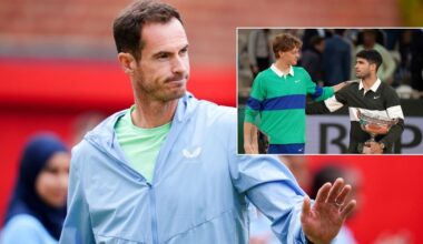 Andy Murray hits back at Carlos Alcaraz and Jannik Sinner theory after sensational French Open final