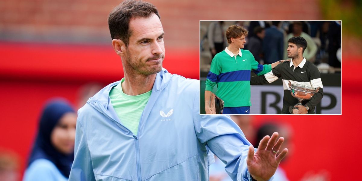 Andy Murray hits back at Carlos Alcaraz and Jannik Sinner theory after sensational French Open final
