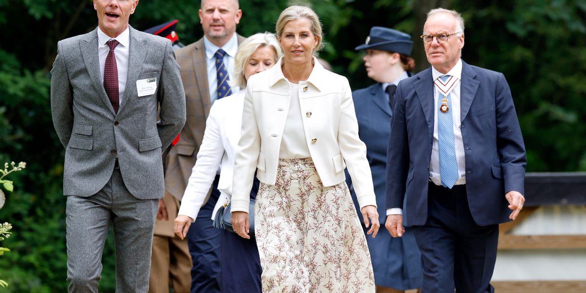 Duchess of Edinburgh wears £675 heels to visit mountain bike park