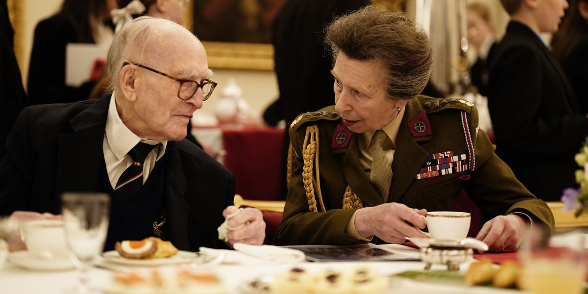 Princess Anne ‘screamed’ after comedian spilt hot tea on her legs