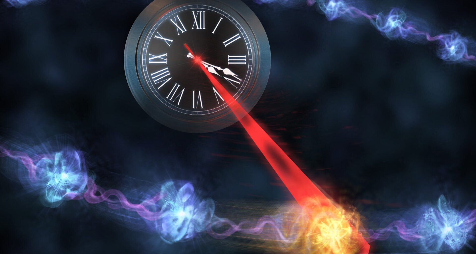 Two different time scales could increase quantum clock accuracy exponentially