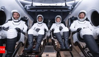 Shubhanshu Shukla: Axiom-4 mission launch date and time: Countdown begins for ISS journey for Shubhanshu Shukla and 3 other crews |