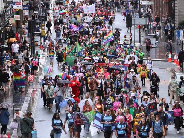 The 2024 Liverpool Pride march