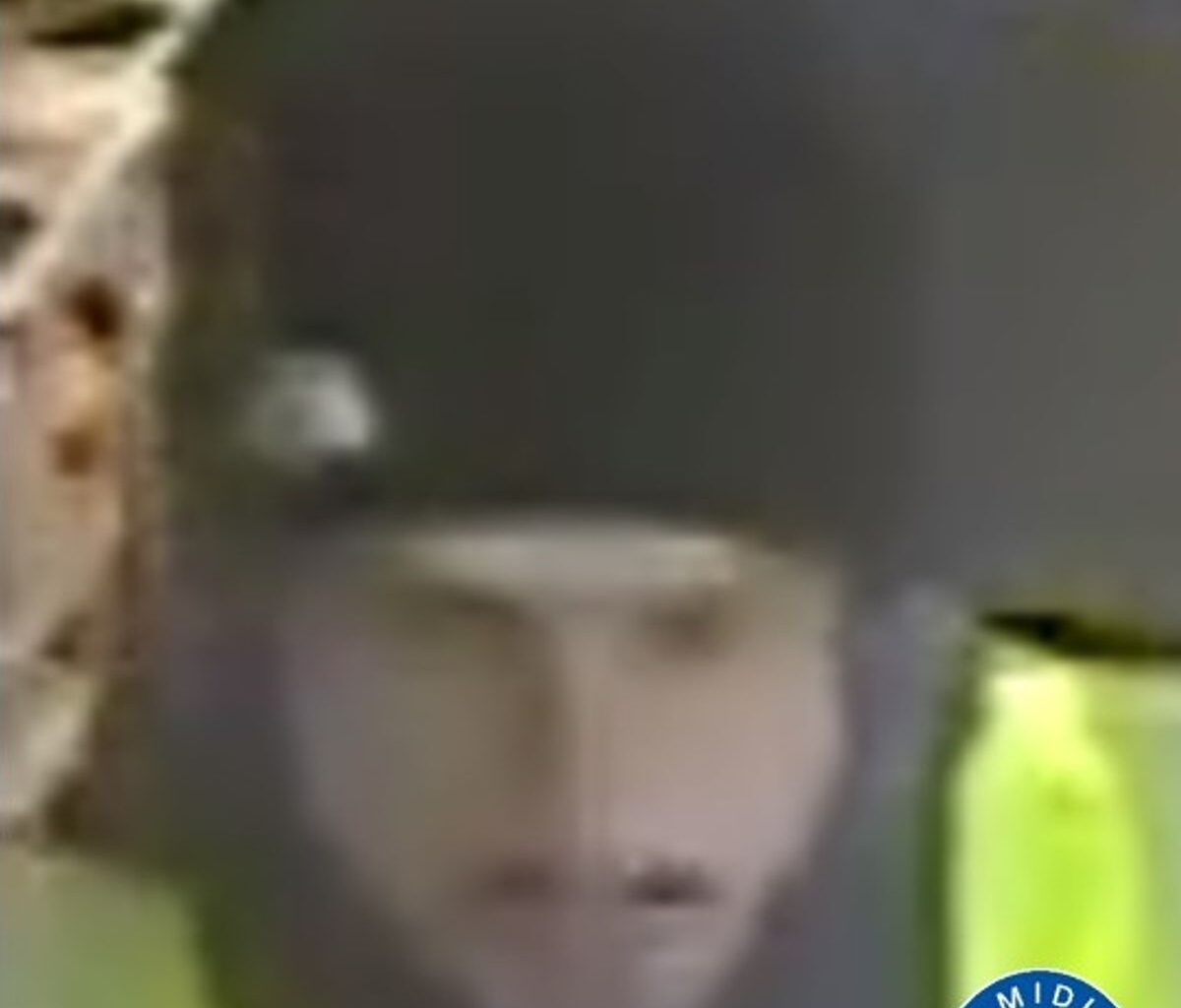 This CCTV image has been released of the man West Midlands Police said it wanted to speak to. Photo: West Midlands Police