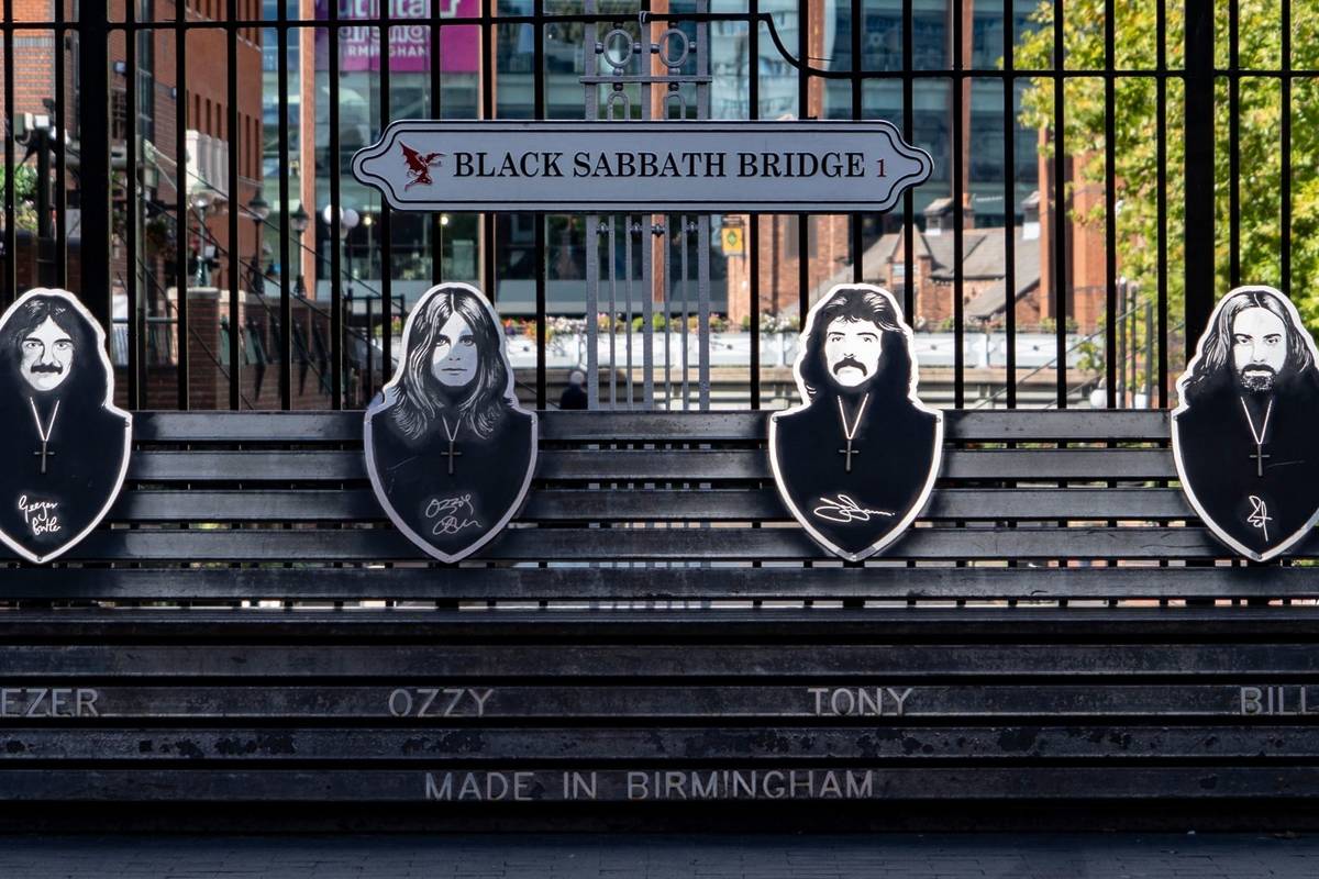 Black Sabbath Bridge and Bench