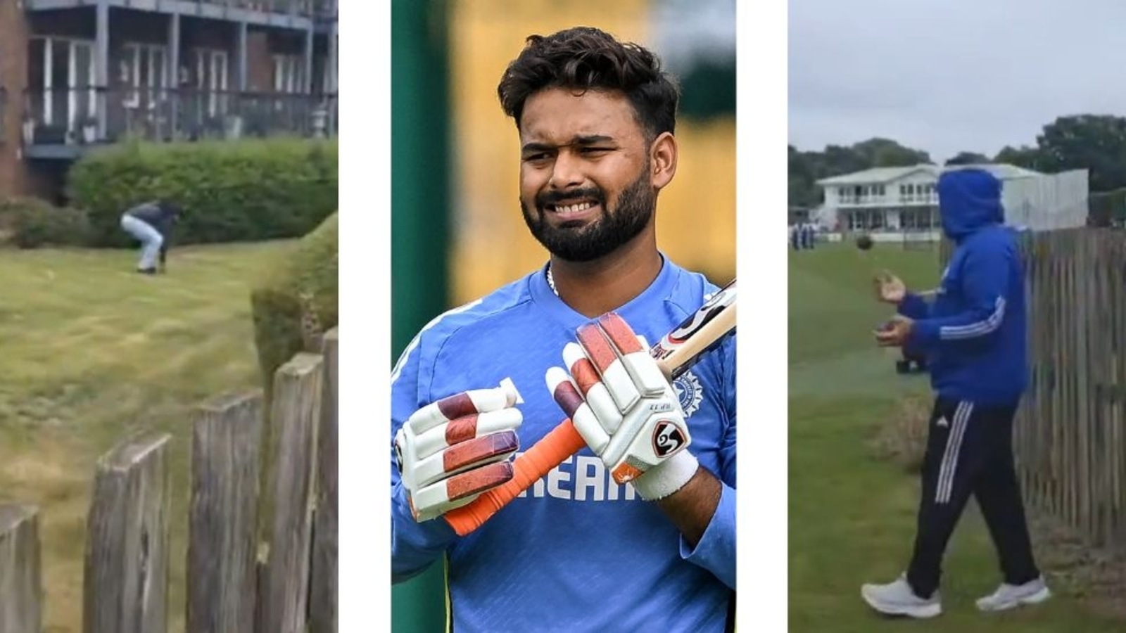 Rishabh Pant torments Kent neighborhood, smacks sixes into balconies, lawns and windows - WATCH