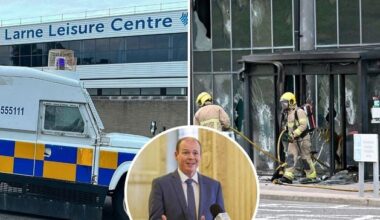 Larne Leisure Centre: Communities committee ‘expresses no confidence’ in Gordon Lyons over social media post