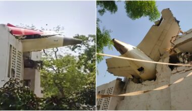 Air India Ahmedabad-London Plane Crash: The debris of the flight that crashed on Thursday afternoon