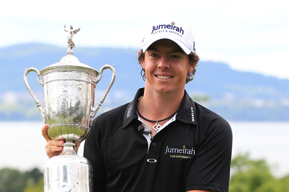 Rory McIlroy's 2011 US Open triumph was his first Major title