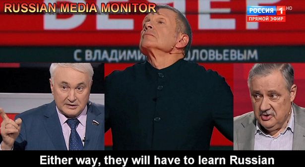 Vladimir Solovyov hosted the talk show