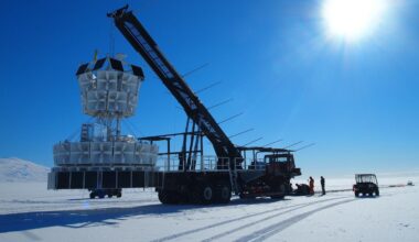 Strange radio pulses detected coming from ice in Antarctica