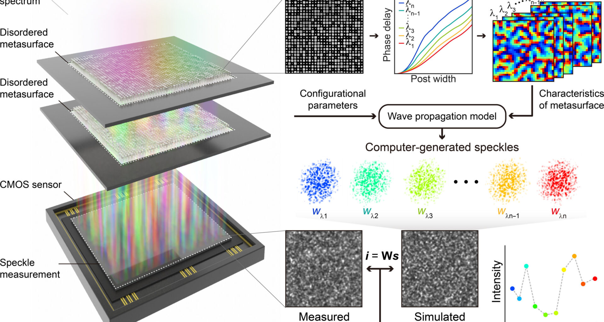A high-resolution spectrometer that fits into smartphones