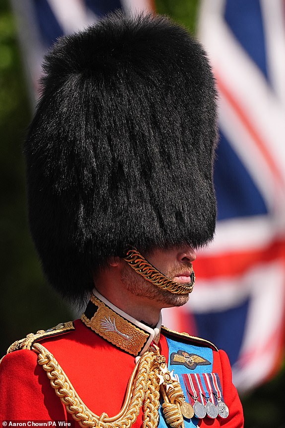 The Prince of Wales leaves Buckingham Palace ahead of Trooping the Colour ceremony in central London as King Charles III celebrates his official birthday. Picture date: Saturday June 14, 2025. PA Photo. Photo credit should read: Aaron Chown/PA Wire