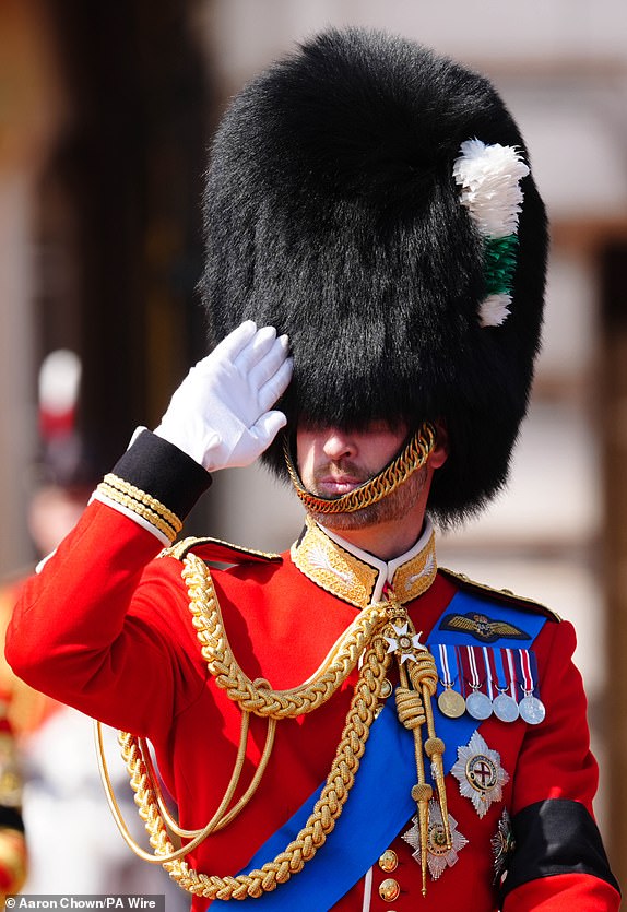 The Prince of Wales leaves Buckingham Palace ahead of Trooping the Colour ceremony in central London as King Charles III celebrates his official birthday. Picture date: Saturday June 14, 2025. PA Photo. Photo credit should read: Aaron Chown/PA Wire