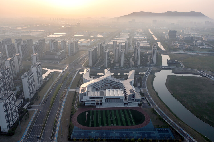 Nanjing University Suzhou Affiliated Primary School‌ / Tus-Design - Aerial View Photography, Cityscape