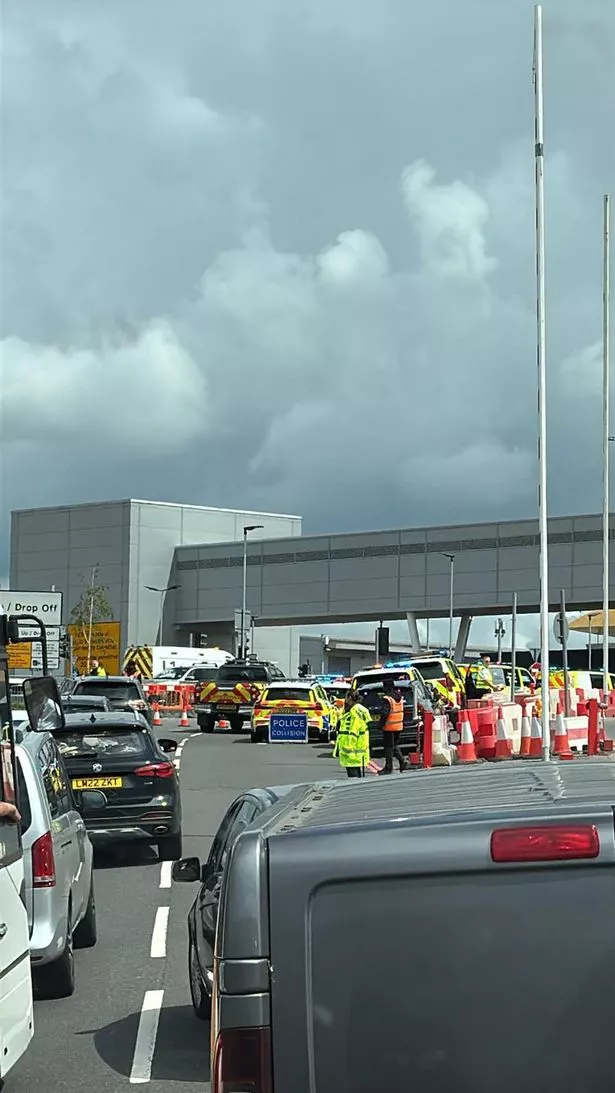 Luton Airport horror as vehicle 'plunges from roof of multi-storey car park'