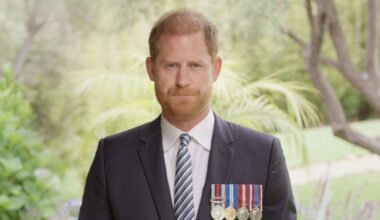 Prince Harry shows off sleek German skills as he delivers new video message to mark ‘sacred day’