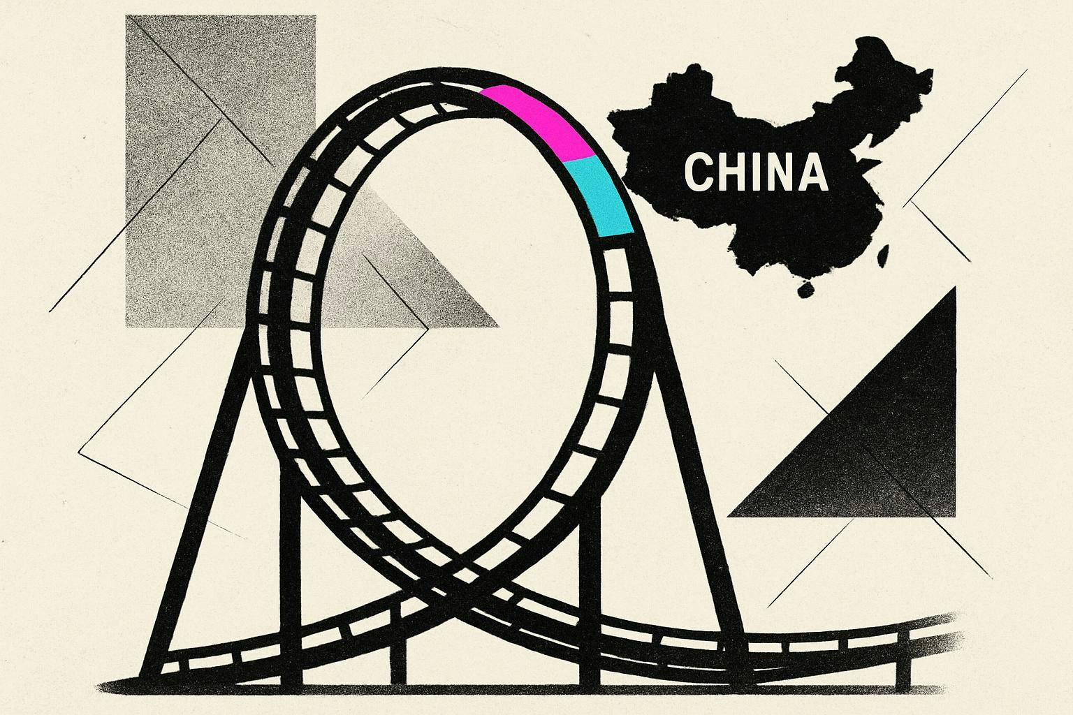 China’s Economic Rollercoaster: Markets Teeter While AI And Real Estate Climb