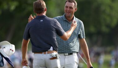 Sam Burns receives message from Scottie Scheffler as US Open hopefuls share house before final round
