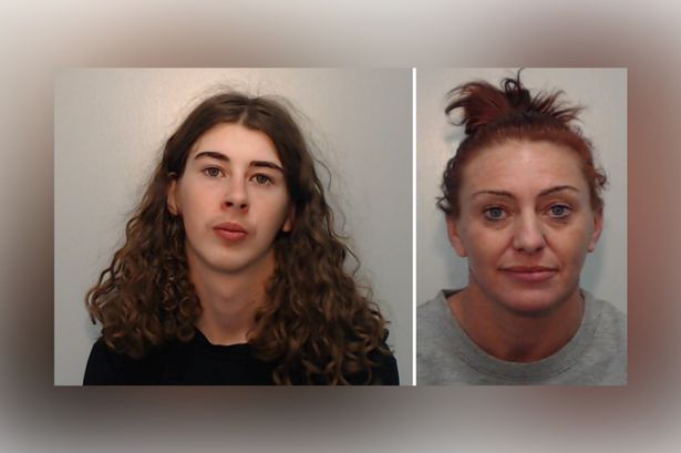 From left: Callum Cox and Donna Foster