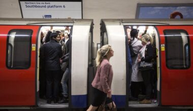 Tube driver sacked after being caught KNITTING and watching videos at the wheel