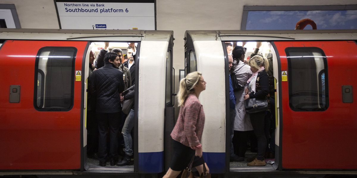 Tube driver sacked after being caught KNITTING and watching videos at the wheel