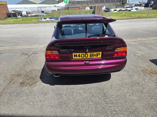 A car from the rear
