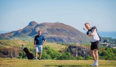 Swing into summer at an Edinburgh golf course