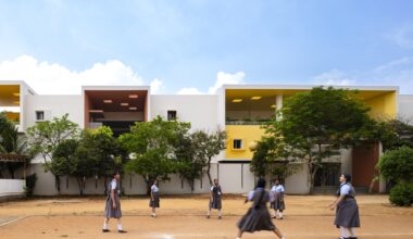 Rainbow International School / Spacefiction studio