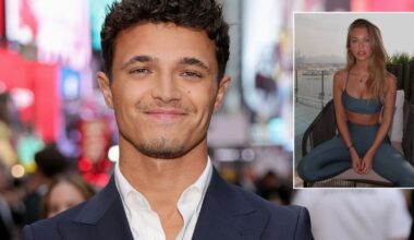 The Movie premiere as McLaren star puts on brave face