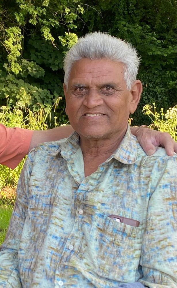 Kirit Patel, who was killed in the Air India plane crash in Ahmedabad, India, in June 2025. He was on his way to spend the summer with his son Umang, daughter-in-law Vaishali and their two sons, who run the vllage stores and Post Office in Pensford, near Bristol