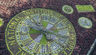 Floral Clock is bloomin' lovely this year
