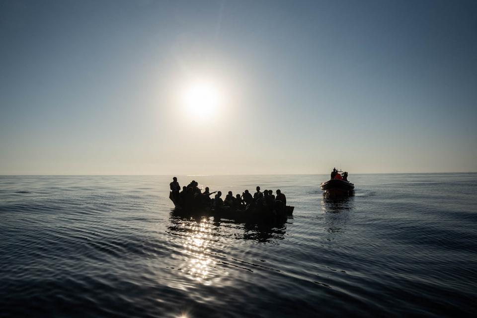 TOPSHOT-EU-SPAIN-MEDITERRANEAN-NGO-RESCUE-MIGRATION