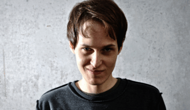 Man looking at camera