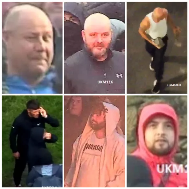 Police are seeking to identify 6 individuals in connection with disorder and attacks on officers since last Monday